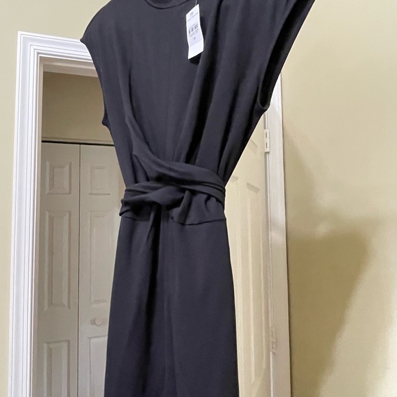 Ann Taylor Belted Mock Neck Dress, Size Medium, NWT! - Picture 3 of 6